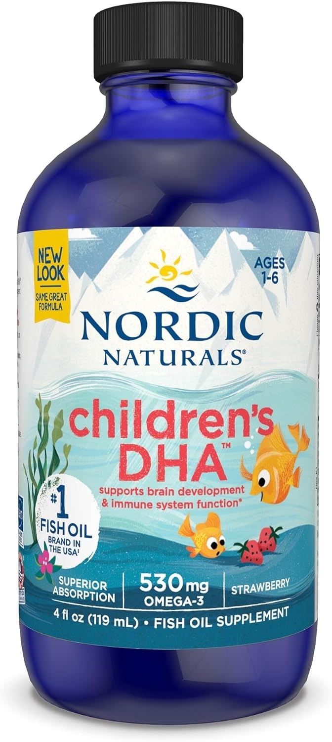 Kid’s Omega-3 Liquid (1-6 years old) (Strawberry Taste)